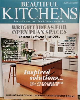 Beautiful Kitchens April May 2015 Ideas for Open Plan Spaces FREE SHIPPING CB