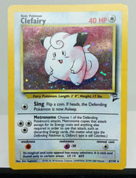 Clefairy 6/130 Base Set 2 Holo Rare