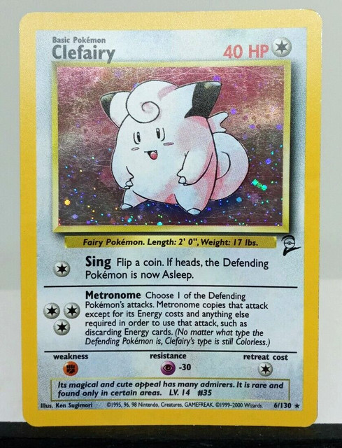 Clefairy #6 (Base Set 2)
