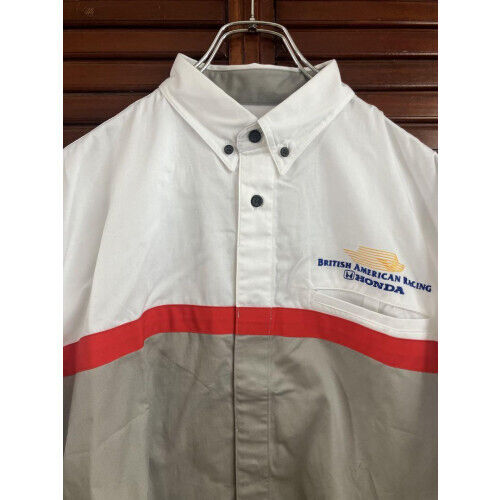 BAR HONDA Racing official work shirt F1 Jenson Button Takuma BAR HONDA Racing official work shirt F1 Jenson Button Takuma