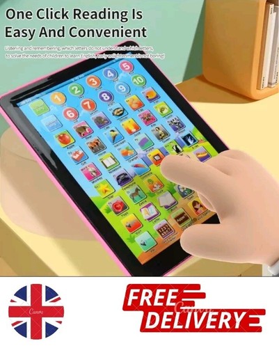 Educational Learning Tablet Toy for Kids Toddlers Age 3 4 5 6 7 Years Boys Girls - Picture 4 of 12