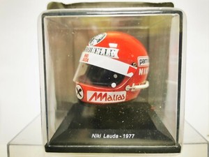 CASCO HELMET NIKI LAUDA 1977 1//5 SPARK EDITIONS