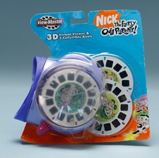 FAIRLY ODD PARENTS 3D View-Master Virtual Viewer 2003 RARE Very Good