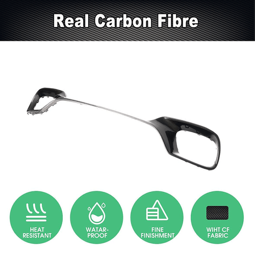 Labbro spoiler anteriore in carbonio adatto per Mercedes Classe S W222 S63 S65AMG - Foto 7 di 13