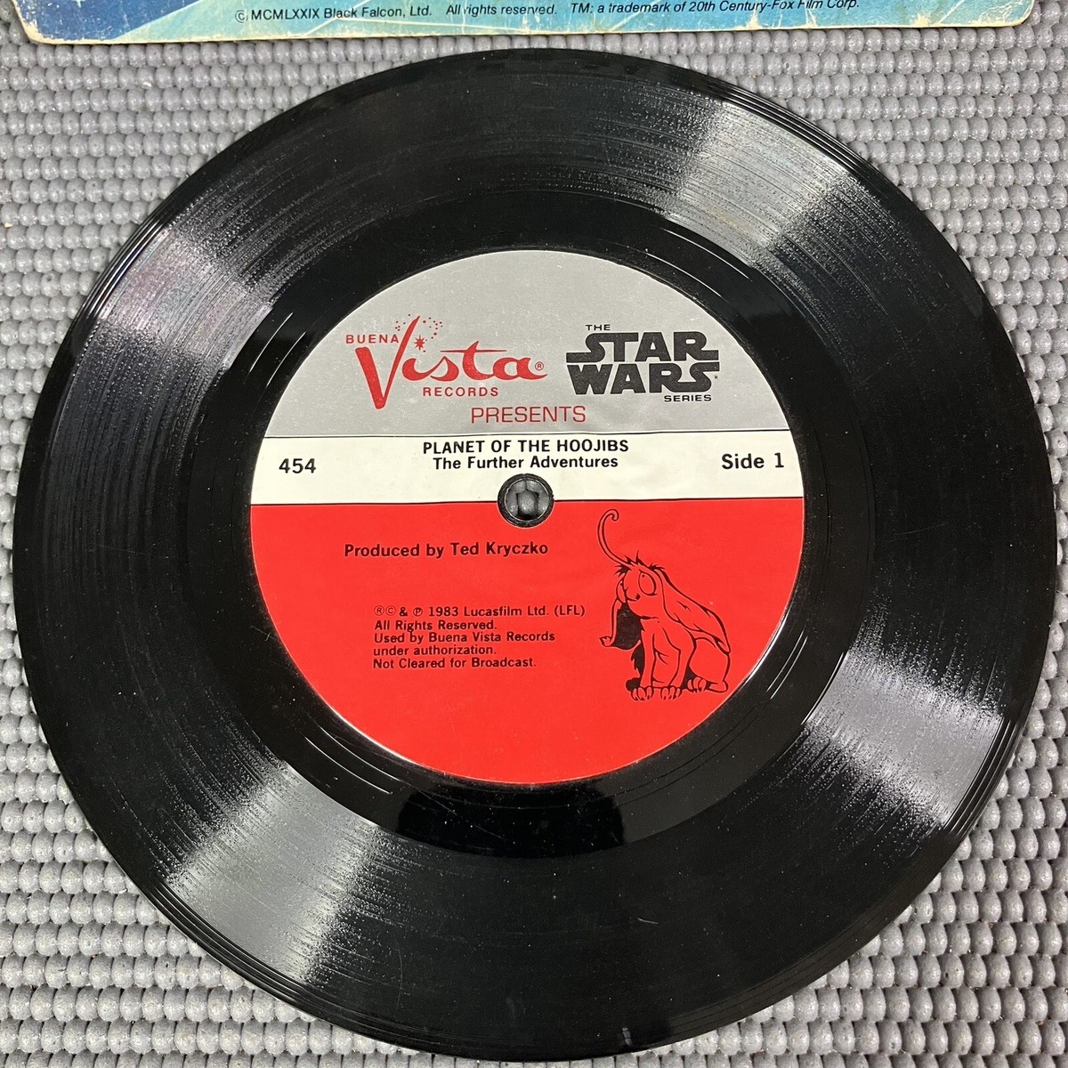 STAR WARS アナログレコード盤 6e5c45552df131ef87f4879ec79da1