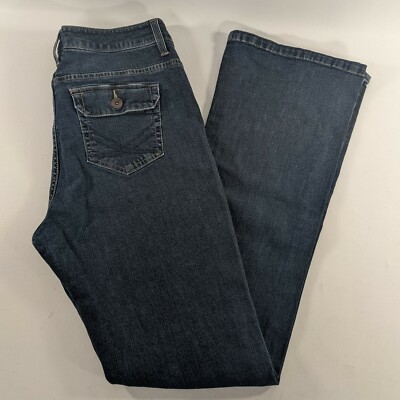 Lee  Lower on the Waist Flap Pockets Blue Denim Jeans Womens Size 12 L