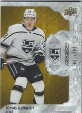 NEW! TOBIAS BJORNFOT (KINGS) 2019-20 UPPER DECK ENGRAINED ROOKIE #071/299