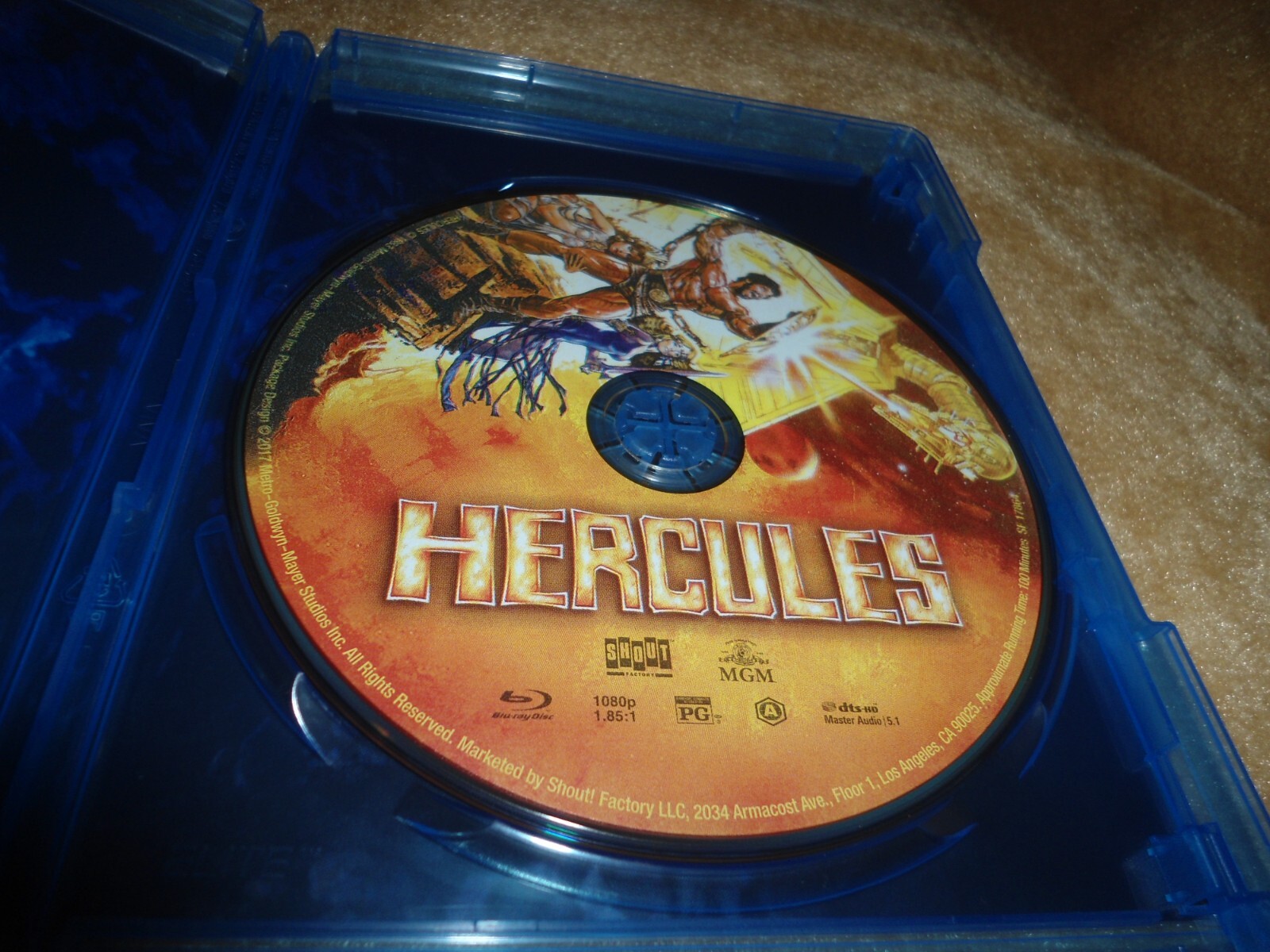 Hercules (1983) [1 Disc Blu-ray] SHOUT! FACTORY