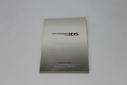 Manuel d'utilisation Nintendo 3DS - Photo 1/2
