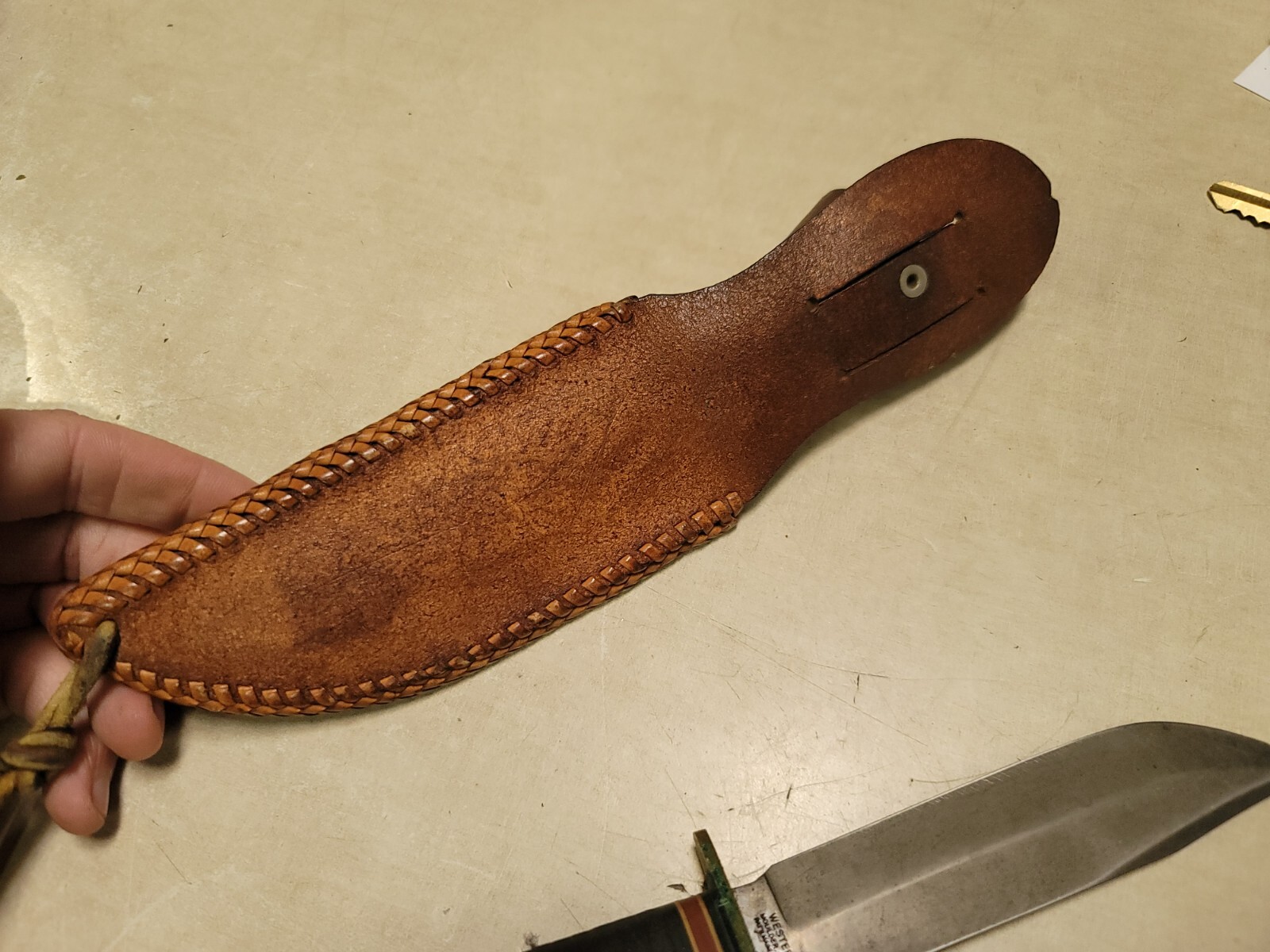 Vintage Knife Western Boulder Colo. L465 Hunter Skinner eBay