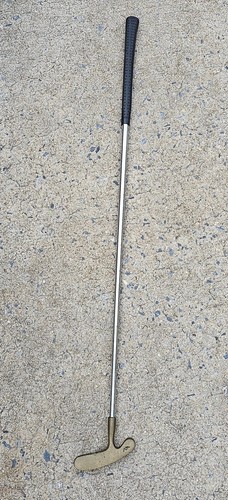 Vintage Wilson Augusta 2-Way Brass Blade Putter 35" Steel Shaft Needs Grip - Picture 5 of 6