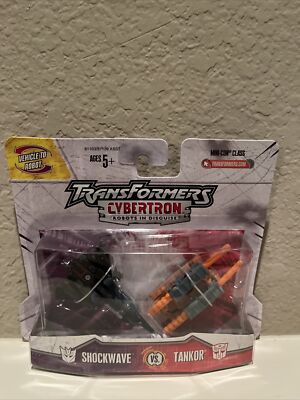 Transformers Cybertron Mini-Con Class Shockwave vs Tankor New & Factory Sealed
