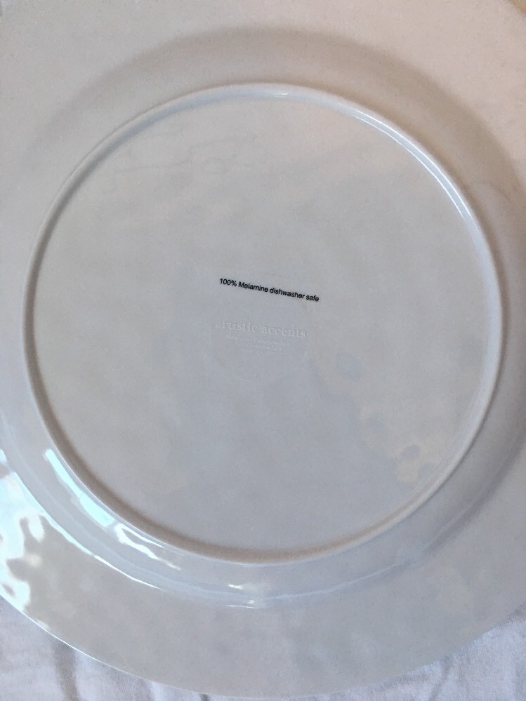 Artistic Accents Parrots Birds MELAMINE Dinner Tropical Outdoor Plates Set Of 8 eBay