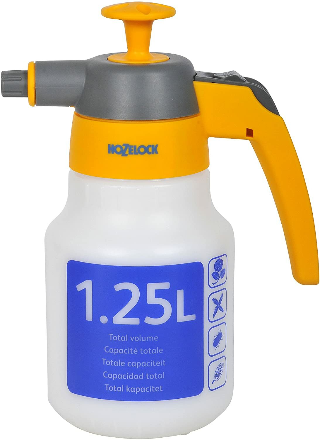 Hozelock Spraymist Trigger Indoor Greenhouse Plant Pressure Sprayer Bottle 1.25L