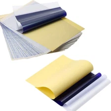15-50Pcs Premium Tattoo Stencil Transfer Carbon Copy Tracing Thermal Paper A4
