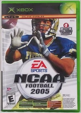 NCAA Football 2005 Top Spin Original Microsoft Xbox 2004 Video Game Complete