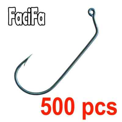 60 Degree Big Jig Fishing Hook Jig Hook Fishhook Size #2 1/0 2/0 3/0 4/0 5/0 6/0