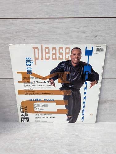 MC Hammer - Please Hammer Don't Hurt 'Em - 12" Vinyl LP Record Album - VG / VG - Picture 2 of 6