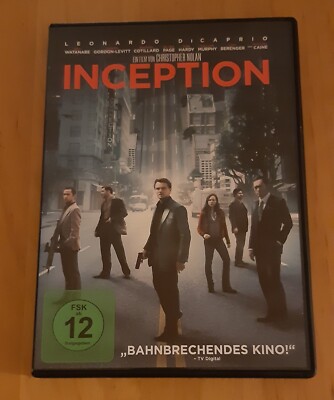 Inception - DVD - Leonardo DiCaprio, Ellen Page, Tom Hardy, Marion Cotillard...