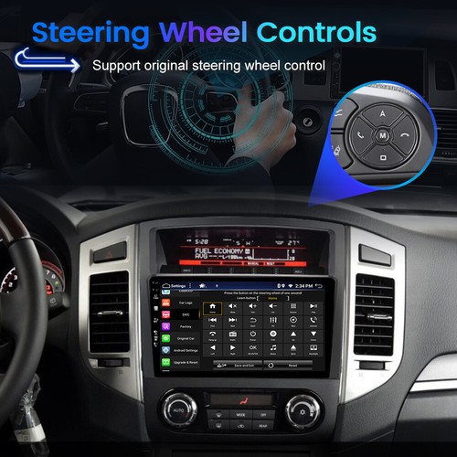 Car Play Car Stereo For Mitsubishi Pajero 2006-14 Android 14 GPS Navi Head Unit - Picture 6 of 18