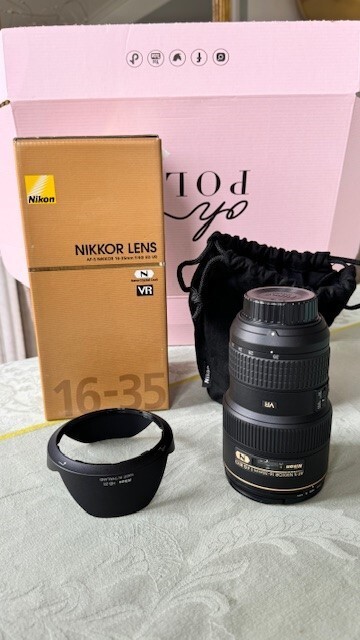 Nikon NIKKOR AF-S 16-35mm f/4G ED VR objectif optique haute précision