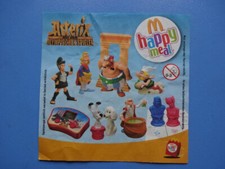 BPZ Fremd Serien " Mc Donalds 2008 / Sammelfiguren / Asterix bei den olympischen