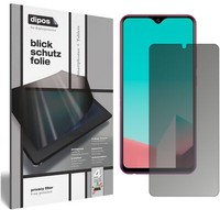 Vivo U1 Blickschutzfolie Matt Schutzfolie Folie Display Schutz Dipos