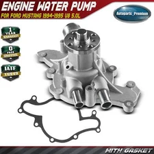 Engine Water Pump Kit w/ Gasket for Ford Mustang 1994-1995 V8 5.0L Gas AW4087