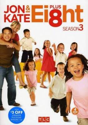 Jon and Kate Plus Ei8ht: Season 3 - DVD - GOOD