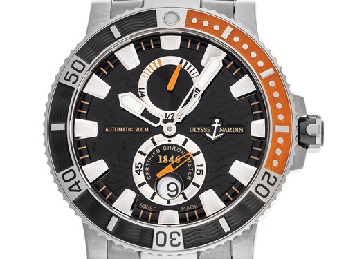 Ulysse Nardin Maxi Marine Diver Titan Ref. 263-90 2013 Full Set wie Neu Vintage