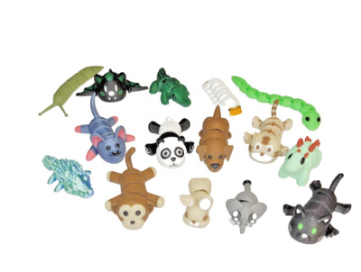 3D Printed Pocket Pets - Choose Any 3! Cute Mini Animal Figures,Gifts, Fidgets