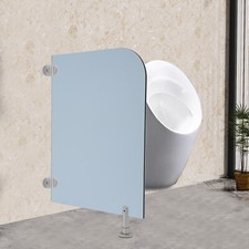 Baby Blue Wall-Mounted Urinal Partition Urinal Partition Divider for School NEW