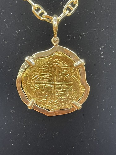 14kt Solid Real Gold Atocha Handmade 