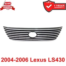Front Grille Fits 2004-2006 Lexus LS430 LX1200120 New Replacement