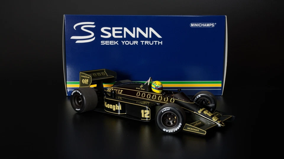 Minichamps - 1:18 Lotus Renault 98T Ayrton Senna 1986 'Dirty Version' (540863... - Image 3 of 4