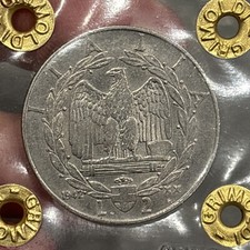 Moneta da 2 Lire 1942