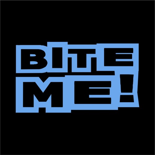 Bite Me Decal Funny Biker Motorcycle Vinyl Helmet Hard Hat Sticker EMV - Picture 8 of 15