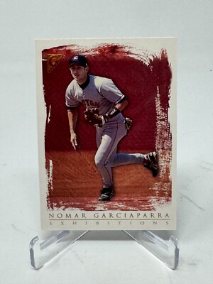1999 Topps Gallery Baseball Nomar Garciaparra Exhibitions Card #E14