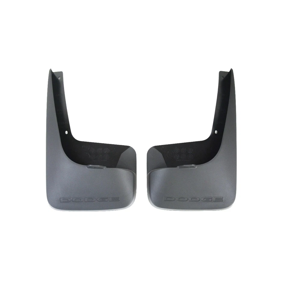 Protectores contra salpicaduras moldeados traseros originales OEM Mopar guardabarros para Dodge Grand Caravan Foto 2 de 2