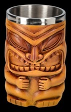 Krug - Tiki Becher - Bierkrug Hawaii Humpen 400 ml