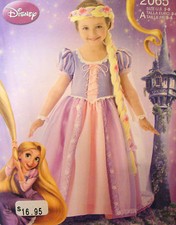 SEWING PATTERN Simplicity 2065 DISNEY TANGLED RAPUNZEL Girls sz 3-8 Costume