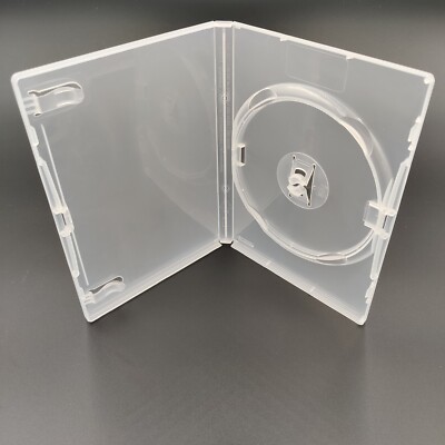 5 Original transparente Amaray einzelne DVD-Hüllen 14 mm Buchrücken