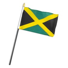 4"x6" Jamaica Stick Flag Table Staff Desk Table 100D