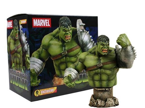 Marvel Comics World War Hulk Bust 7" Statue figure figurine Red Planet Avengers - Picture 2 of 2
