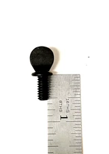 (10) 1/4-20 x 1/2 Shoulder Thumb Screw Spade Head Steel BLACK OXIDE 1/4x1/2