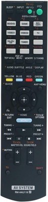 RM-AAU116 Replaced Remote fit for Sony AV Receiver SS-MSP3500 SS-SRP3500 SS-WP3
