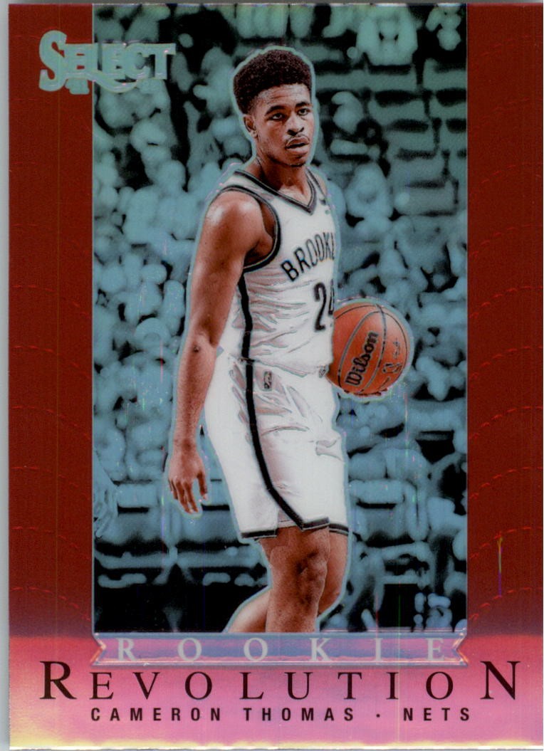 2021-22 Select Rookie Revolution Prizms Red #7 Cameron Thomas - BSK
