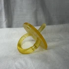 Cabbage Patch Kids Vintage Yellow Translucent Pacifier HK Hong Kong F2