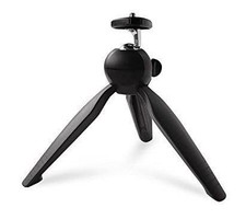 REFLEX CAMERA 360 Rotating Mini Selfie Stick Holder Tripod Stand Black