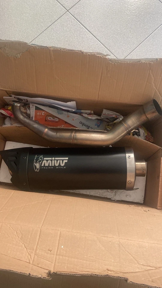 Scarico Completo MIVV MOVER HONDA SH 125 2020 - 2024 - Immagine 3 di 3